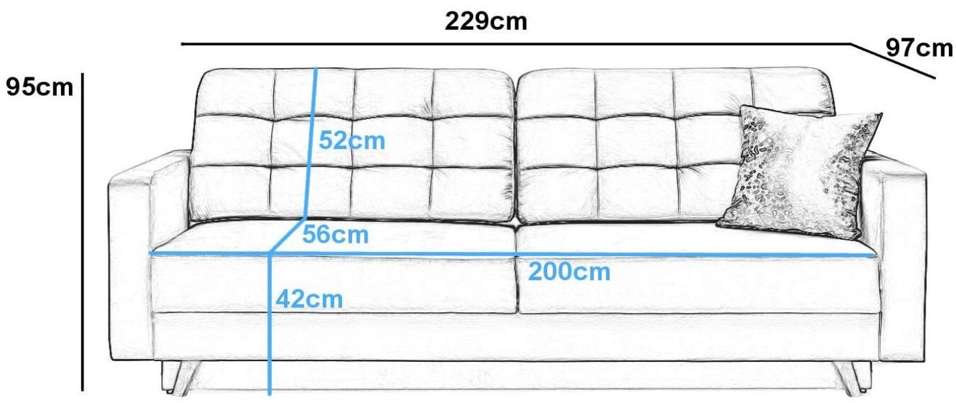 Schlafsofa zwei Personen